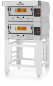 Preview: Premium 4G 50512001 (25) K Italforni Gas-Pizzaofen, 4 Pizzen Ø 300 mm